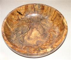 Spalted beech bowl by Keith Leonard